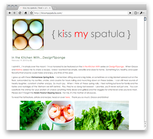 Kiss My Spatula, ein Food Photography Blog