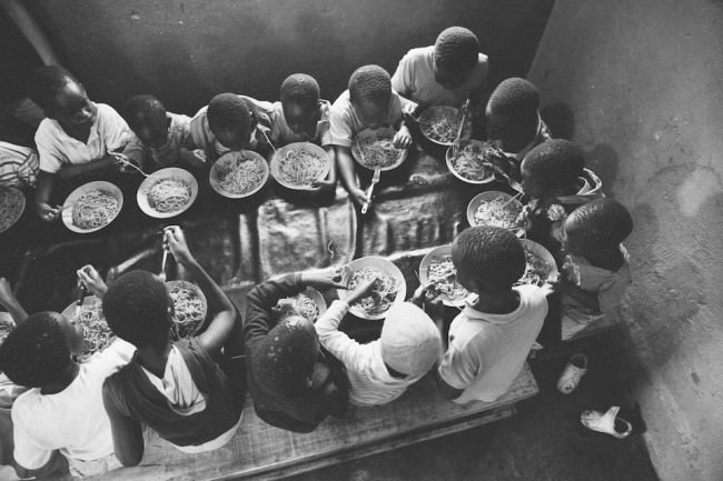 Kinder in Uganda 