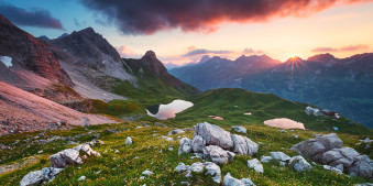 Alpine Sunset © Michael Breitung