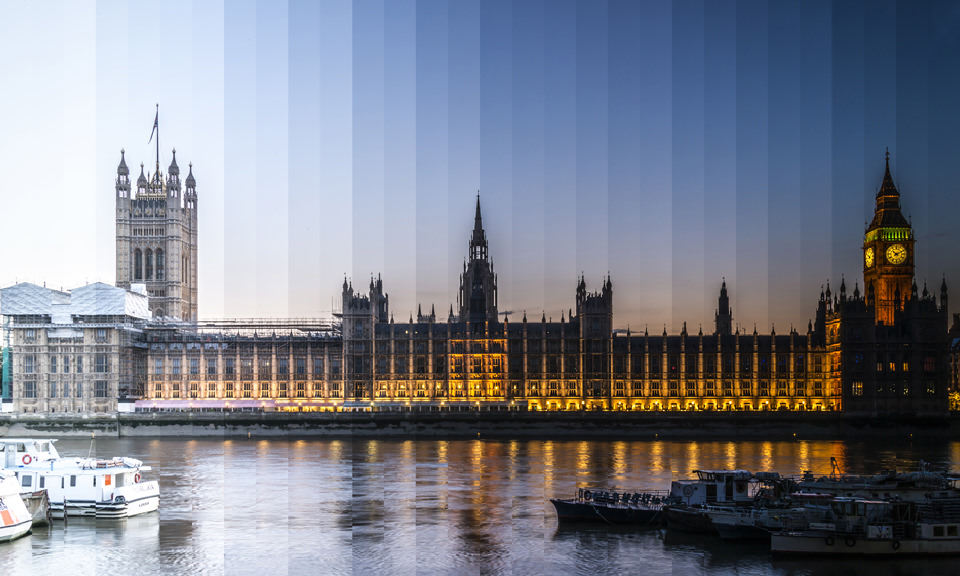 Die Houses of Parliament in London