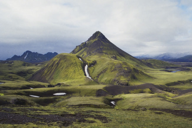Islands Berglandschaft