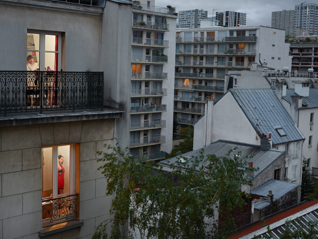 Ein Blick in eine Wohnung in Paris.