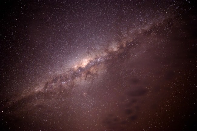 Nachtaufnahme der Milchstraße.