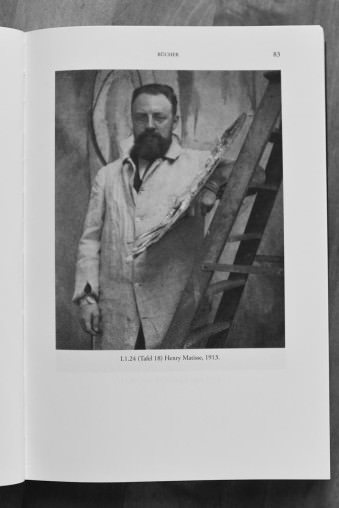 Portrait von Henry Matisse im Atelier