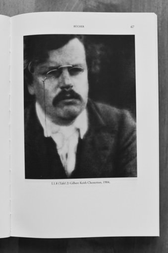 Portrait von Gilbert Keith Chesterton