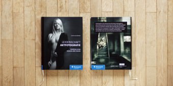 Cover und Umschlag des Buches Leidenschaft Aktfotografie von Corwin von Kuhwede, Verlag Rheinwerk