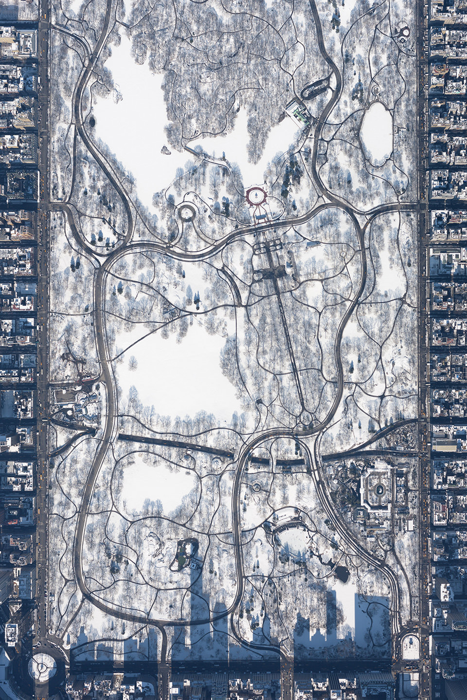 Luftaufnahme von Central Park