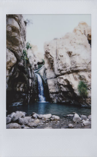 Sofortbild eines Wasserfalls