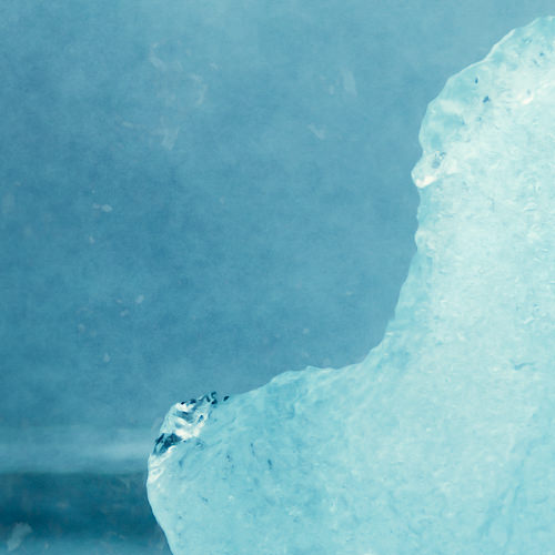 Detail eines Eisbergs