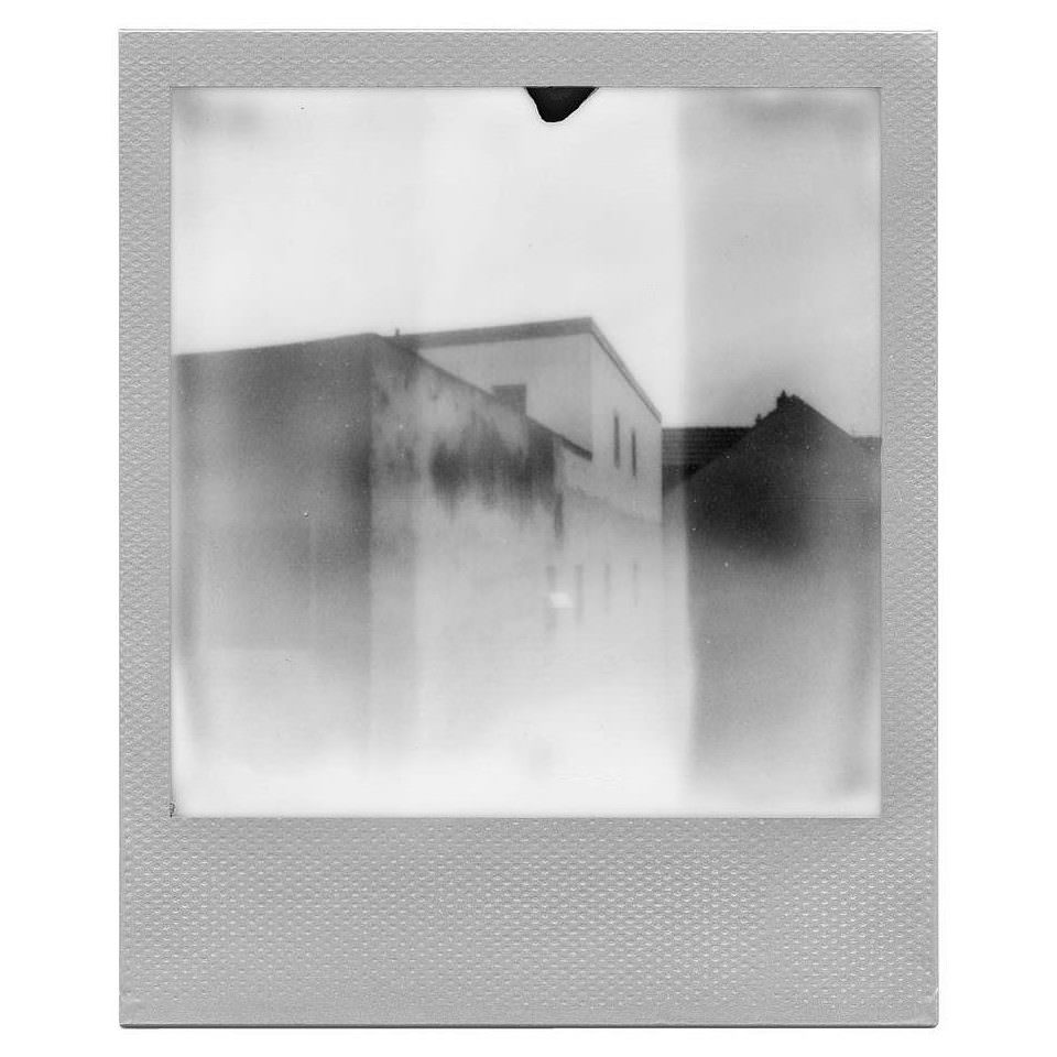 Polaroid mit Häusern