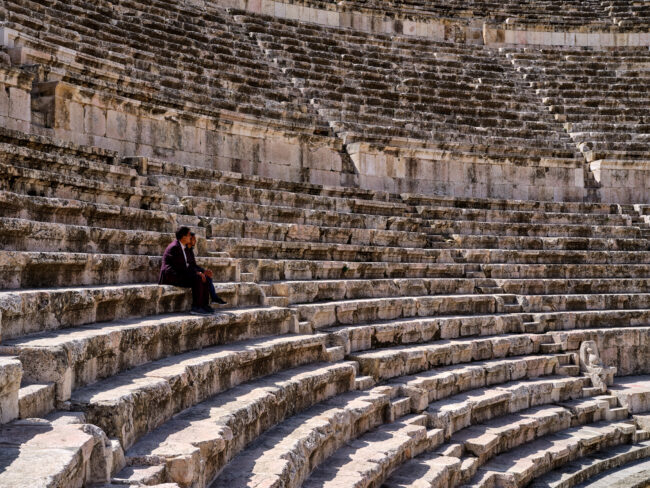 römischen Theater von Amman Jordanien